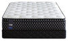Ensemble matelas ferme à Euro-plateau Crimsan Posturepedic de Sealy pour lit double