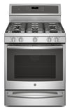 Cuisinière à gaz amovible GE de 5,6 pi³ – PCGB940ZEJSS 