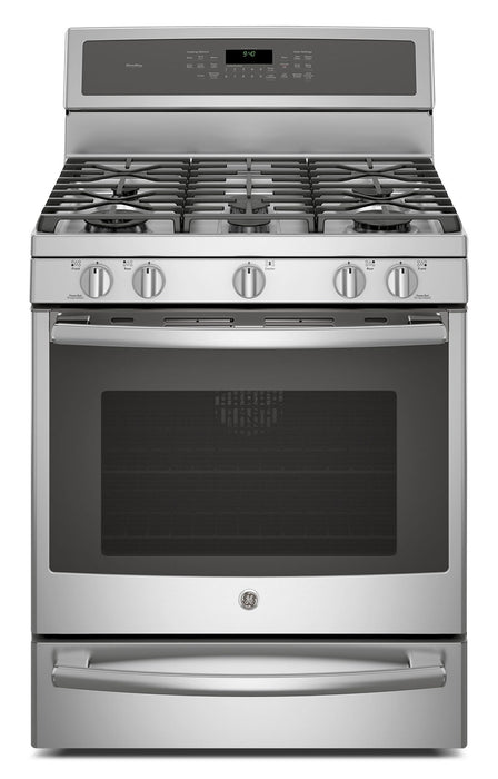Cuisinière à gaz amovible GE de 5,6 pi³ – PCGB940ZEJSS 