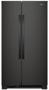  Réfrigérateur Whirlpool de 22 pi³ et de 33 po à compartiments juxtaposés - noir - WRS312SNHB