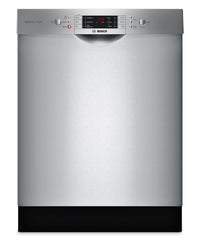 Lave-vaisselle Bosch de série 800 de 24 po avec poignée encastrée - SGE68U55UC