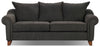 Sofa Reese en chenille - gris foncé