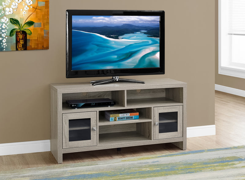 Meuble pour téléviseur Casas de 48 po – taupe foncé