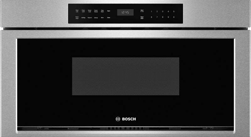 Tiroir micro-ondes Bosch de série 800 de 1,2 pi3 de 30 po- HMD8053UC