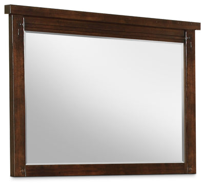 Sonoma Mirror - Dark Brown - Rustic style Mirror in Dark Brown