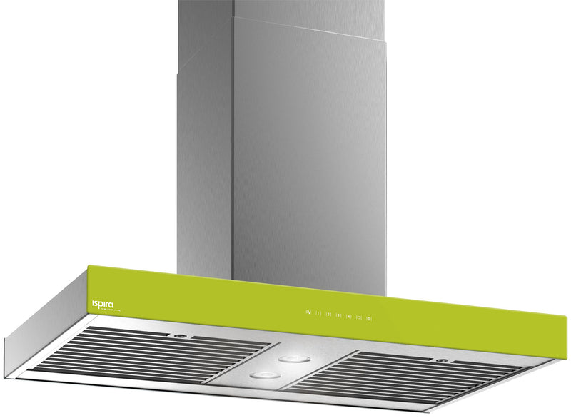 Hotte îlot Venmar Ispira de 36 po – vert lime