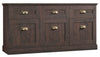 Meuble pour téléviseur New Grange de 67 po – chêne café