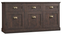 Meuble pour téléviseur New Grange de 67 po – chêne café