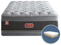 Ensemble moelleux à Euro-plateau épais à profil bas Hotel Diamond 6 Beautyrest pour lit double