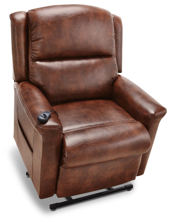 Fauteuil basculeur à inclinaison électrique 486 à 3 positions en chenille - moka