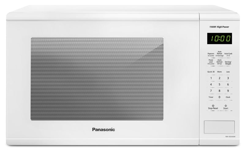 Panasonic 1.3 Cu. Ft. Countertop Microwave – NNSG656W - Countertop Microwave in White