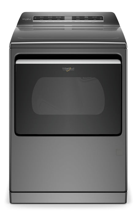 Laveuse de 6,0 pi³ à chargement par le haut et sécheuse électrique de 7,4 pi³ de Whirlpool 