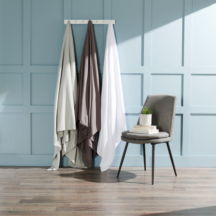 Ensemble de draps Ultra Advanced MasterguardMD 3 pièces pour lit simple - pierre