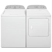 Laveuse à chargement par le haut de 4,4 pi³ et sécheuse électrique de 7,0 pi³ de Whirlpool