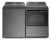 Laveuse à chargement par le haut 5,5 pi³ et sécheuse électrique 7,4 pi³ Whirlpool - ombre chrome