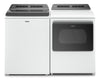 Laveuse à chargement par le haut de 5,5 pi³ et sécheuse à gaz de 7,4 pi³ de Whirlpool - blanches