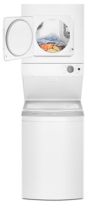 Sécheuse électrique Whirlpool de 3,4 pi³ - blanche - YWET4024HW