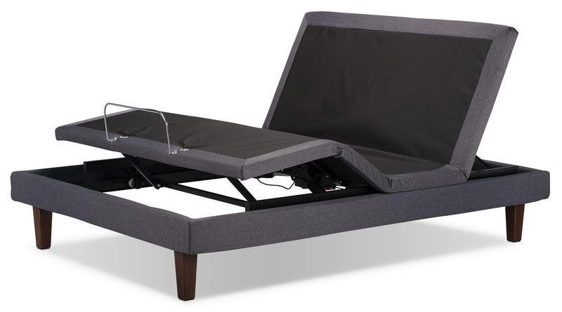 Matelas à plateau régulier Recover TEMPUR-Flex et base ajustable Reflexion Tuxedo pour lit double