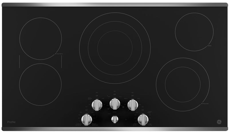 Surface de cuisson électrique GE ProfileMC de 36 po - PP7036SJSS