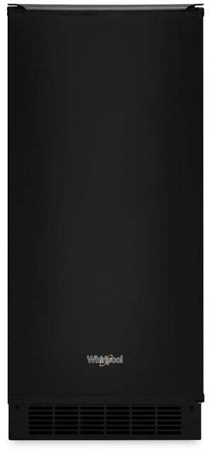 Machine à glaçons Whirlpool de 15 po avec technologie de glaçons transparents - WUI75X15HB