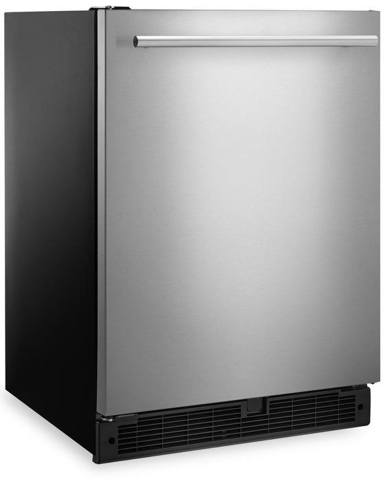 Réfrigérateur Whirlpool de 5,1 pi³ et de 24 po sous le comptoir - acier inoxydable résistant aux traces de doigts - WUR35X24HZ