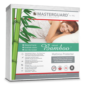 Protège-matelas BambooMC de MasterguardMD pour très grand lit californien