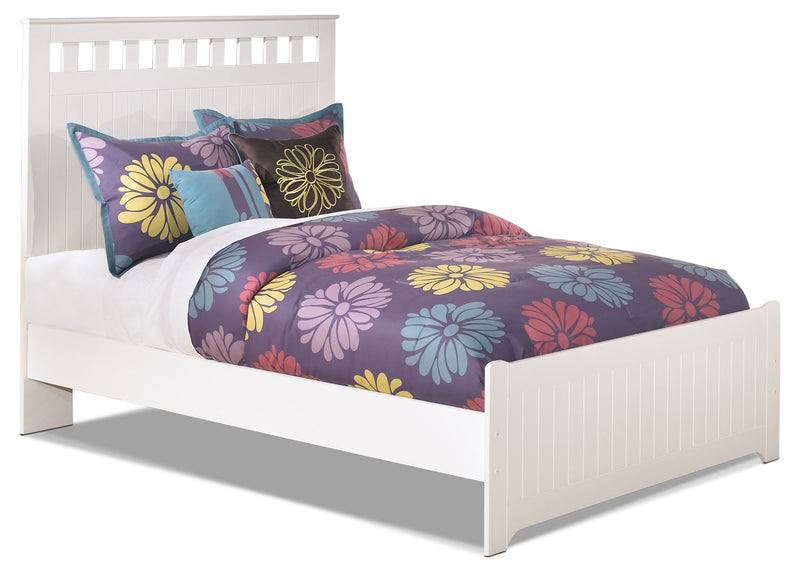 Ensemble de chambre à coucher Lulu 5 pièces avec lit double à panneaux
