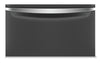 Piédestal de buanderie Maytag de 15,5 po de hauteur avec tiroir de rangement - Noir