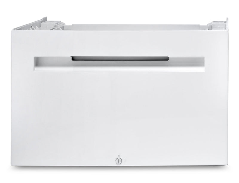 Piédestal pour laveuse Bosch avec tiroir de rangement - blanc