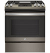 Cuisinière à gaz encastrée GE de 5,4 pi³ avec nettoyage à la vapeur - JCGSS66EELES