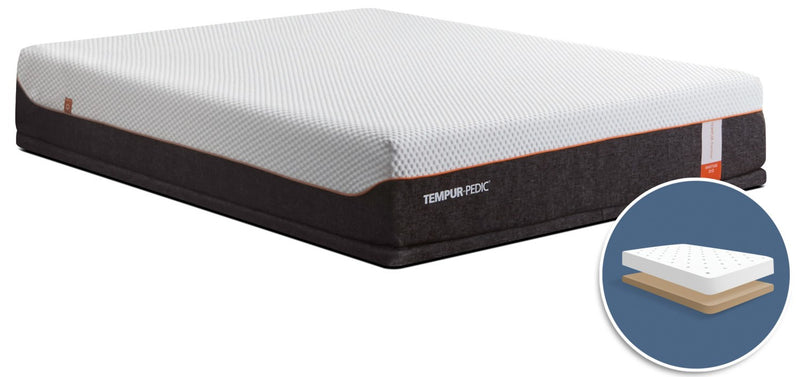 Ensemble matelas à profil bas TEMPUR-Gratitude de Tempur-Pedic pour très lit double