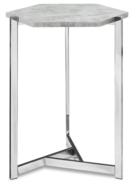 Table d'appoint Atka - gris ciment