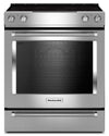 Cuisinière électrique KitchenAid de 6,4 pi³ avec technologie AquaLiftMD et autonettoyage - acier inoxydable - YKSEG700ESS