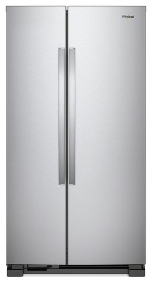 Réfrigérateur Whirlpool de 22 pi3 à compartiments juxtaposés - WRS312SNHM