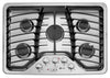 Surface de cuisson à gaz profondément encastrée GE de 30 po – PGP953SETSS