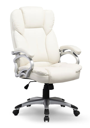 Chaise de bureau de luxe Loft - Blanc