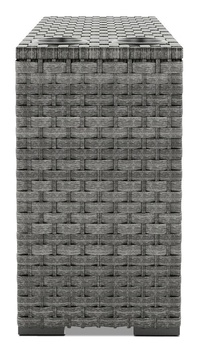 Console avec porte-gobelets pour ensemble Salem pour la terrasse