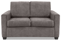 Causeuse Becca en chenille - grise