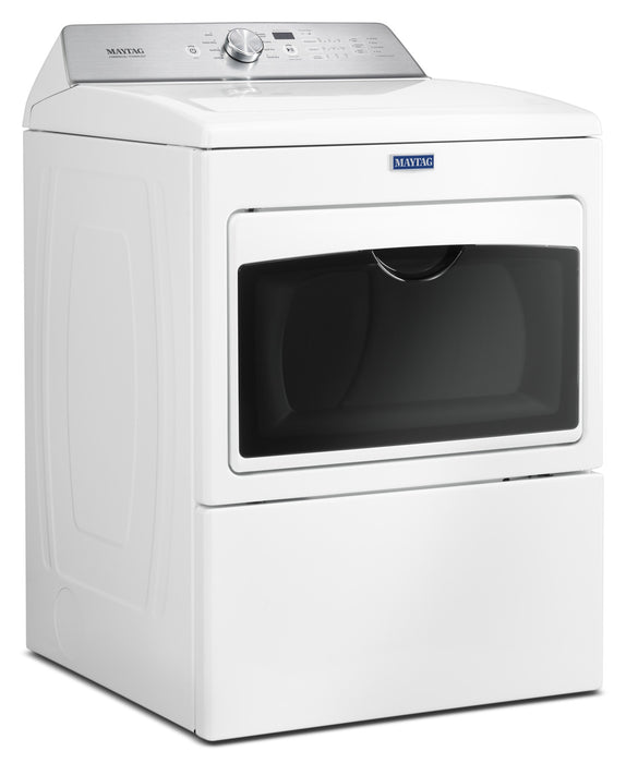 Sécheuse à gaz Maytag de 7,4 pi³ avec capteur IntelliDryMD - MGDB765FW