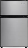 Mini réfrigérateur Danby de 3,2 pi³ et de 18,9 po à congélateur supérieur - acier inoxydable - DC…