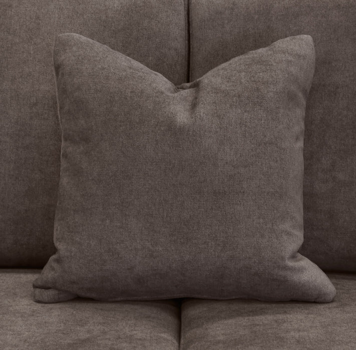 Sofa Becca en chenille - anthracite