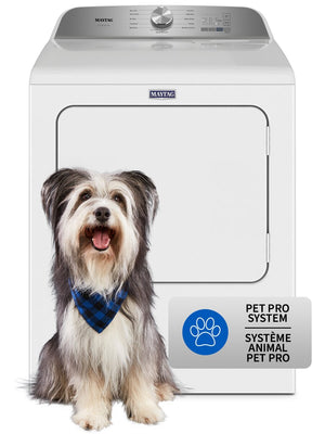 Sécheuse électrique Maytag Pet Pro de 7 pi³ - blanche - YMED6500MW