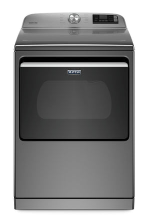 Sécheuse électrique intelligente Maytag de 7,4 pi³ avec vapeur - ardoise métallique - YMED7230HC