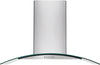 Hotte de type îlot Frigidaire de 36 po - acier inoxydable