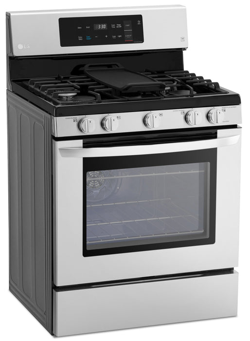 Cuisinière électrique amovible LG de 5,4 pi³ à convection avec autonettoyage – LRG3193ST