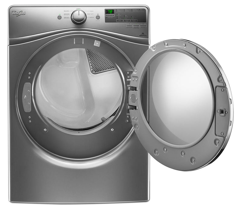 Laveuse à chargement frontal de 5,2 pi³ et sécheuse à gaz à la vapeur de 8,5 pi³ de Whirlpool 