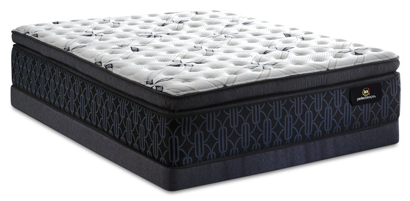Ensemble matelas moelleux à plateau-coussin épais Mansell Perfect Sleeper de Serta pour lit double