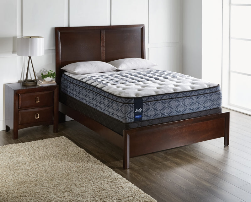 Ensemble ferme à Euro-plateau Lindfield Posturepedic Performance Plus de Sealy pour lit double 