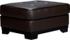 Pouf en cuir Oakdale