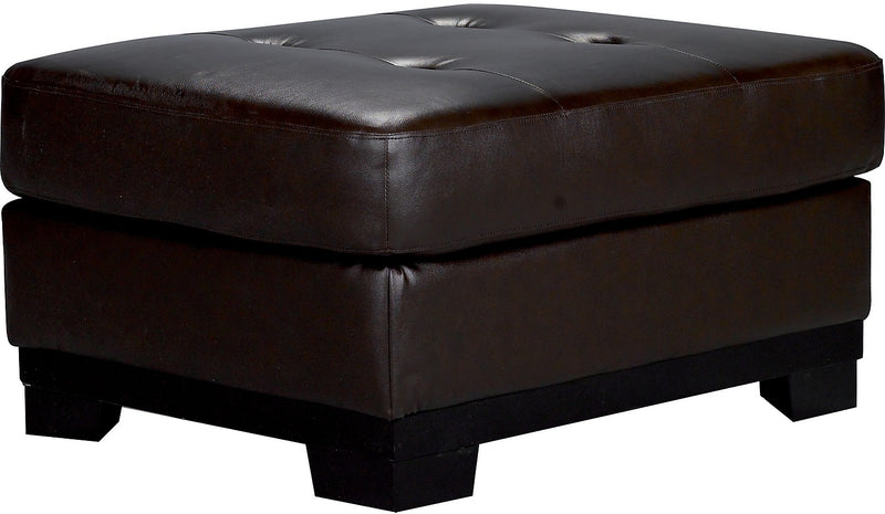 Pouf en cuir Oakdale